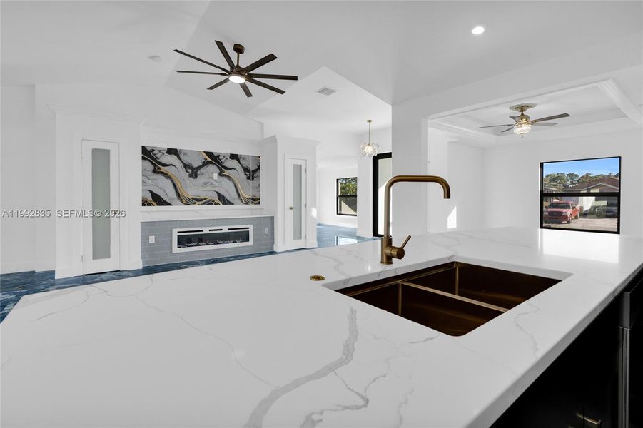 Furnished interior view inside a new home in , Lehigh Acres (Image 5).