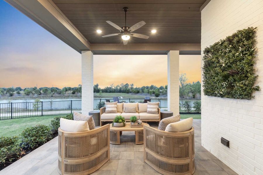 Representative Patio - some options shown