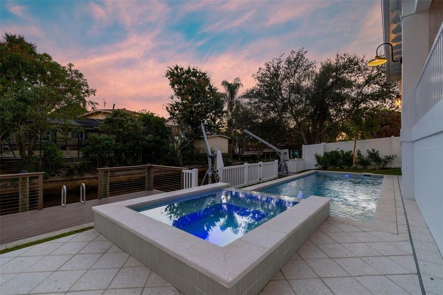 Exterior details and patio area of a home in , Tampa (Image 50).