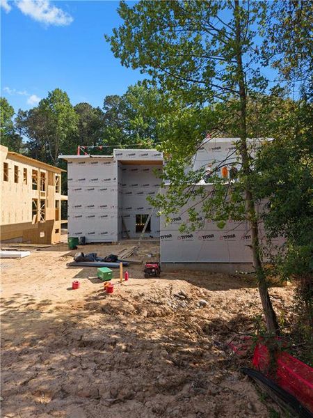 In-progress construction of a new home in , Atlanta, GA (Image 9).