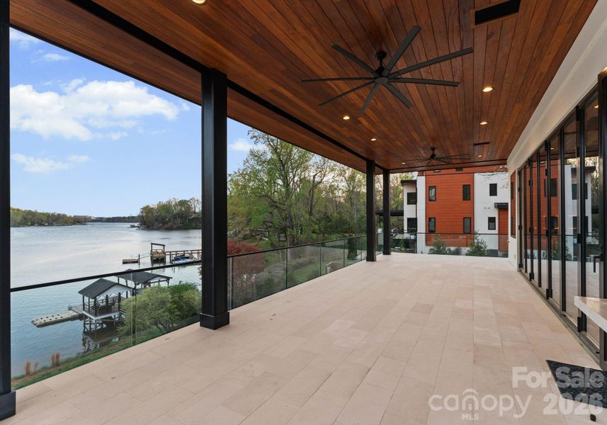 Exterior details and patio area of a home in , Charlotte (Image 22).