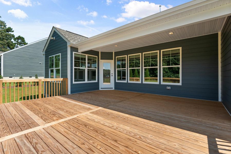 Front exterior of a new home in Redland, Advance, NC, highlighting curb appeal (Image 24).