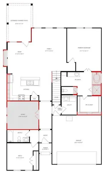 Ironwood II - 1st floor layout Ironwood II - 1st floor layout