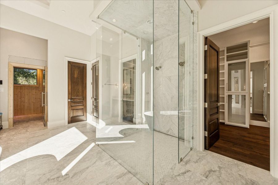 Furnished interior view inside a new home in , Houston (Image 18).