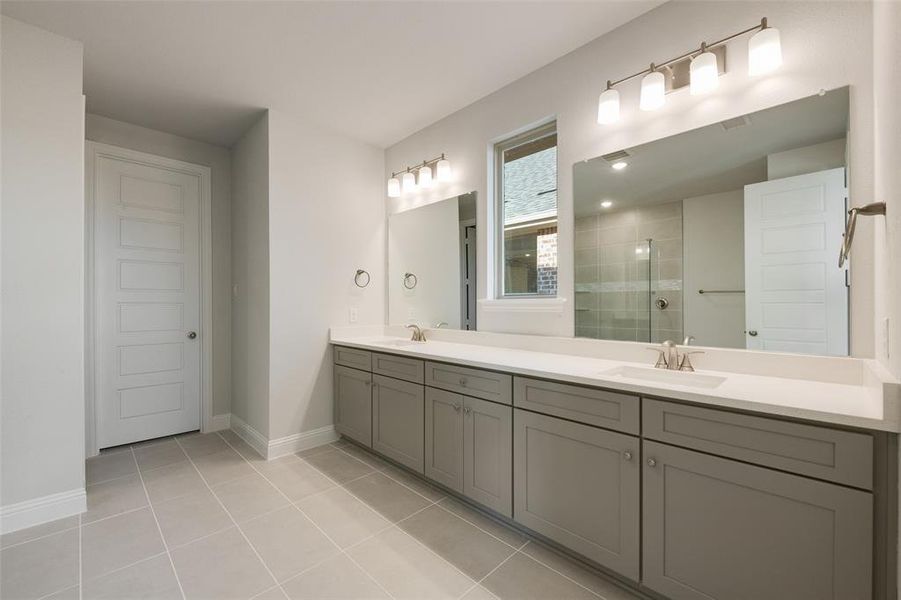 Furnished interior view inside a new home in Arbors at Legacy Hills, Celina (Image 7). Furnished interior view inside a new home in Arbors at Legacy Hills, Celina (Image 7).