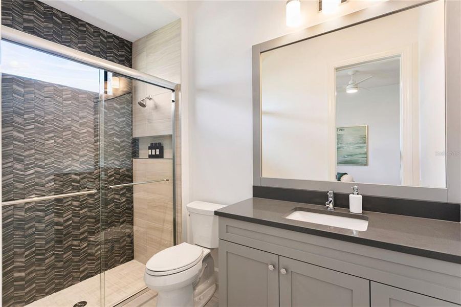 Furnished interior view inside a new home in , Odessa (Image 42).