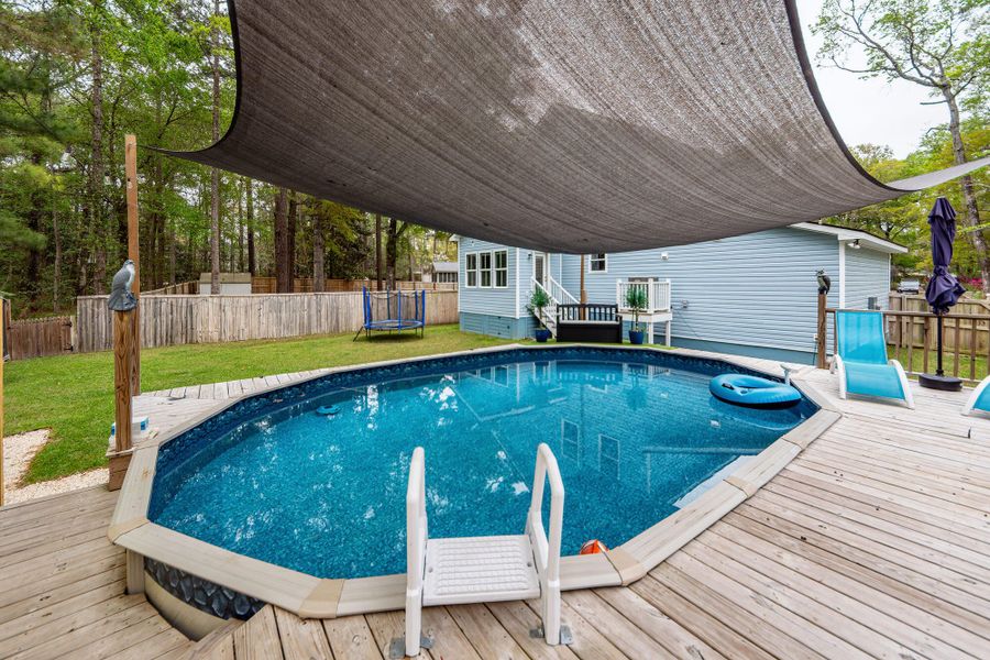 Exterior details and patio area of a home in , Summerville (Image 25).