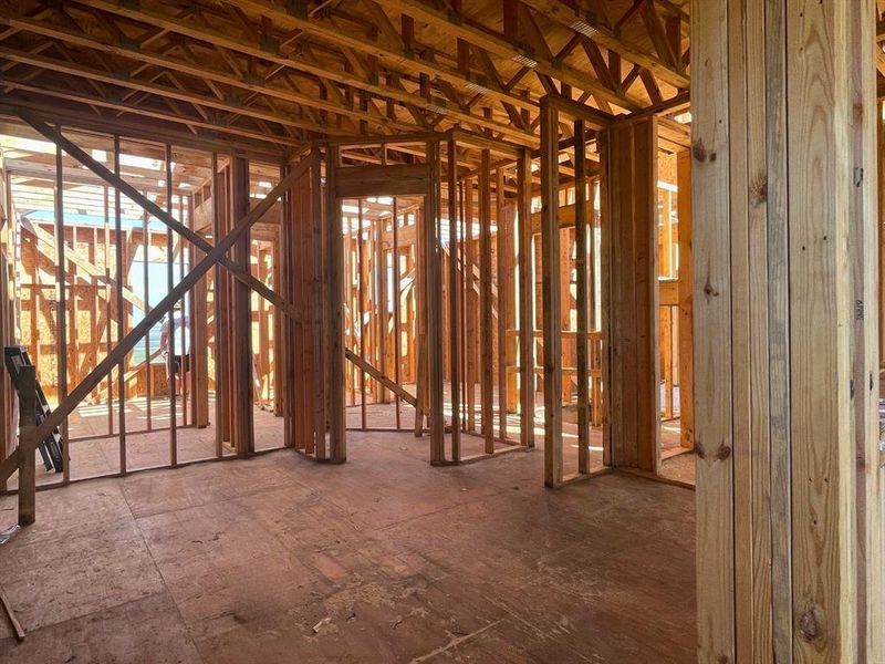 Another kitchen angle showcasing the walk-in pantry. Another kitchen angle showcasing the walk-in pantry.