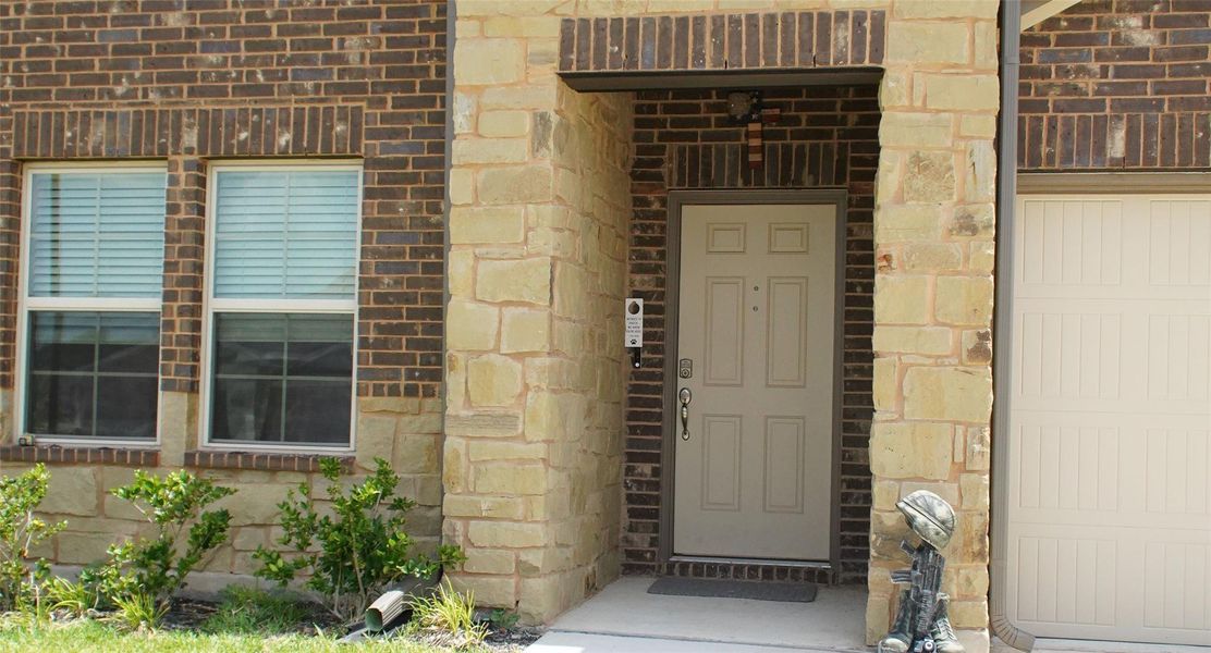 Front door Front door