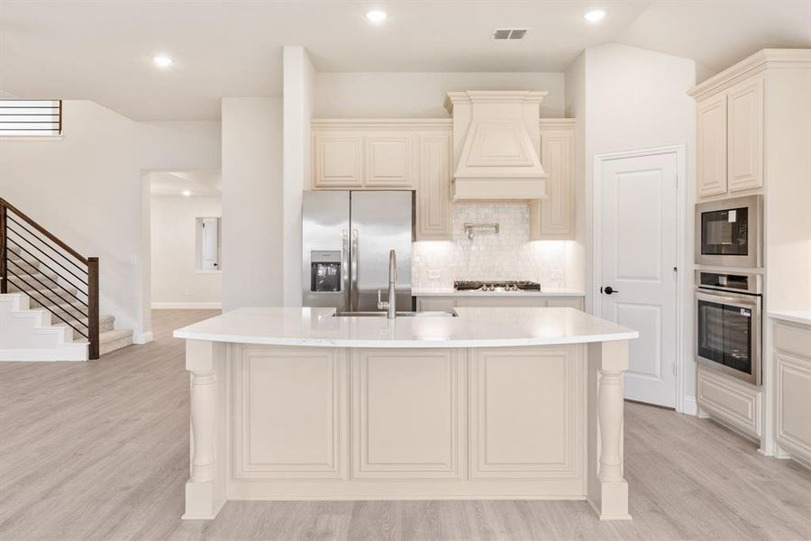 Furnished interior view inside a new home in West Crossing, Anna (Image 13). Furnished interior view inside a new home in West Crossing, Anna (Image 13).