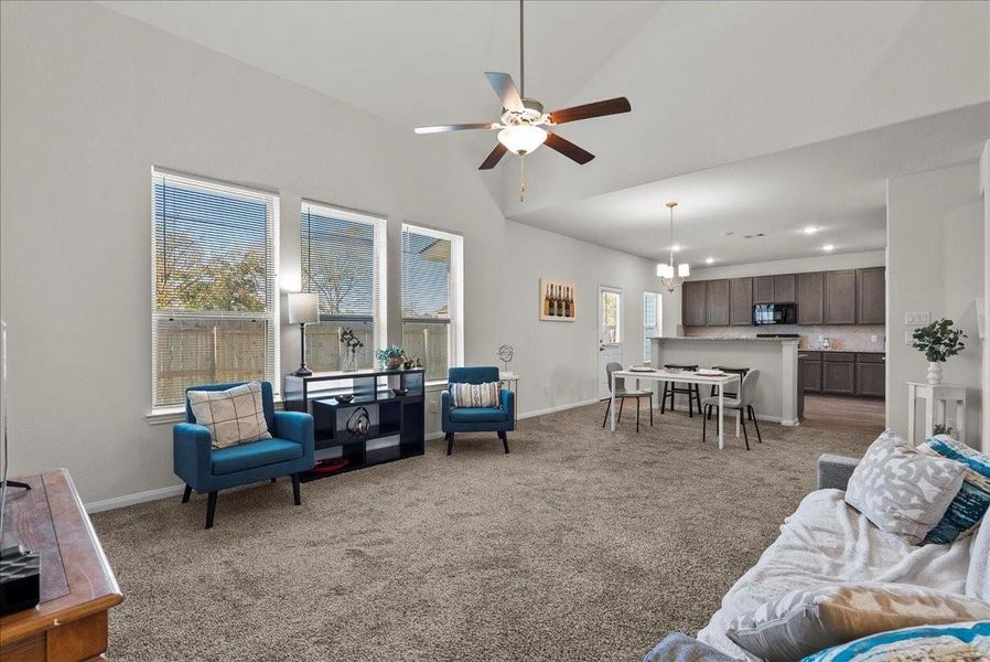 Furnished interior view inside a new home in Mecom Way, Hitchcock (Image 29). Furnished interior view inside a new home in Mecom Way, Hitchcock (Image 29).