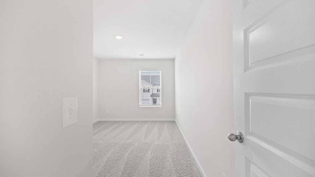 Spacious, unfurnished interior of a new home in The Abbey at Trolley Run Station, Aiken (Image 27). Spacious, unfurnished interior of a new home in The Abbey at Trolley Run Station, Aiken (Image 27).