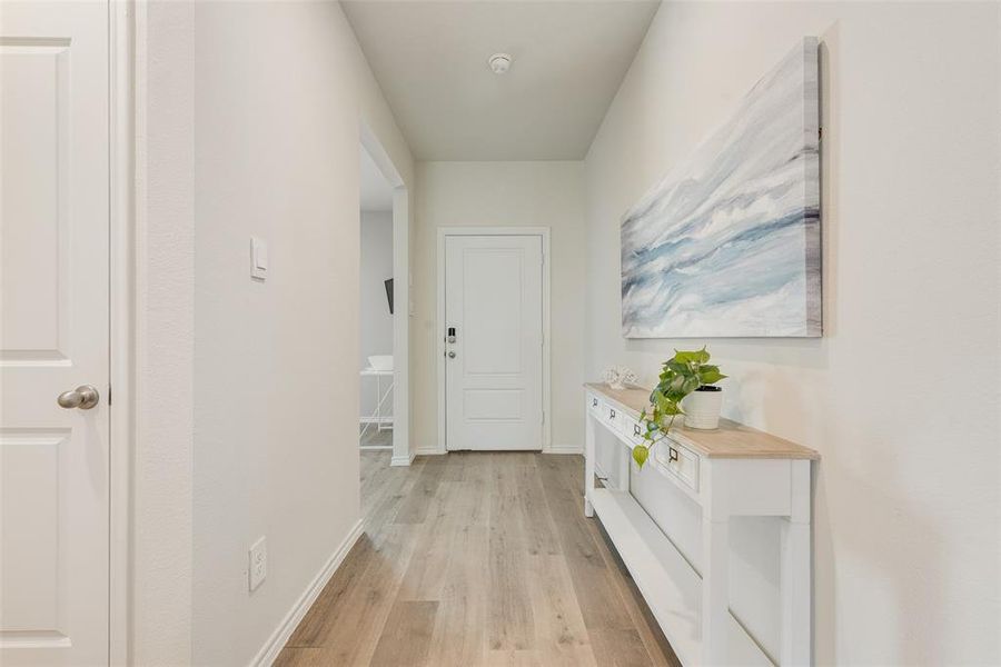 Furnished interior view inside a new home in , Princeton (Image 9).