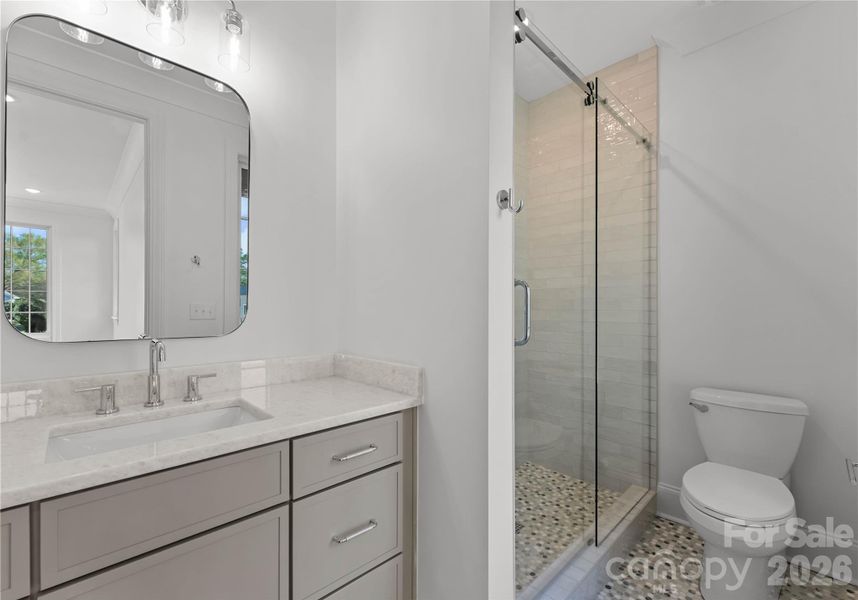 Furnished interior view inside a new home in , Charlotte (Image 45).