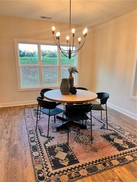 Furnished interior view inside a new home in The Reserve at Red Oaks, Carrollton (Image 14).