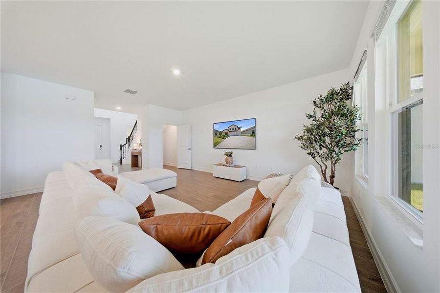 Furnished interior view inside a new home in Connerton, Land O' Lakes (Image 48).