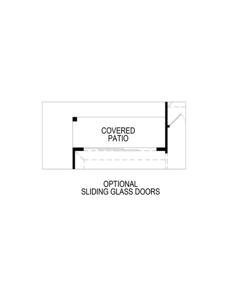 2D floor plan layout for the Pierce F by First Texas Homes in The Meadows, Denton, TX (Image 3).