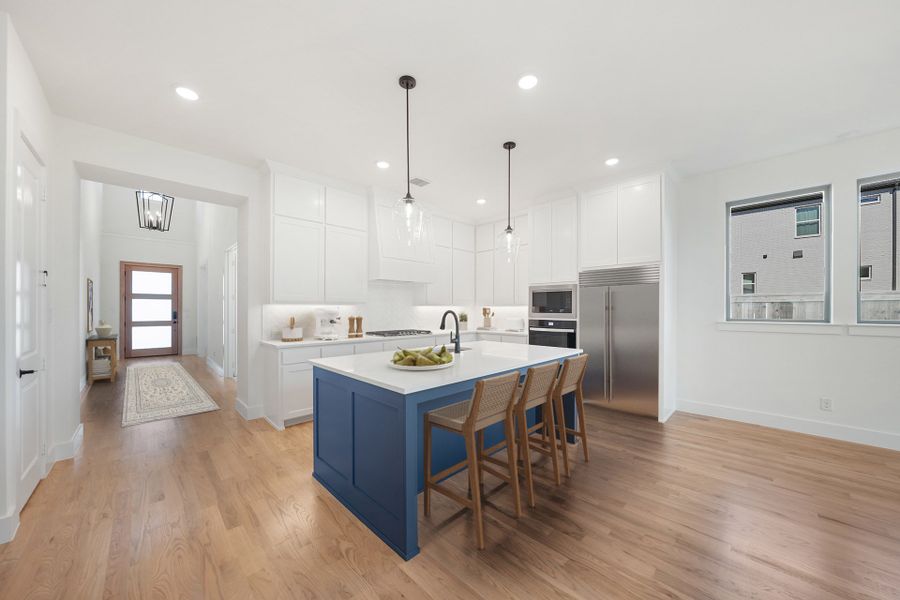 Furnished interior view inside a new home in Aster Park, McKinney (Image 17). Furnished interior view inside a new home in Aster Park, McKinney (Image 17).