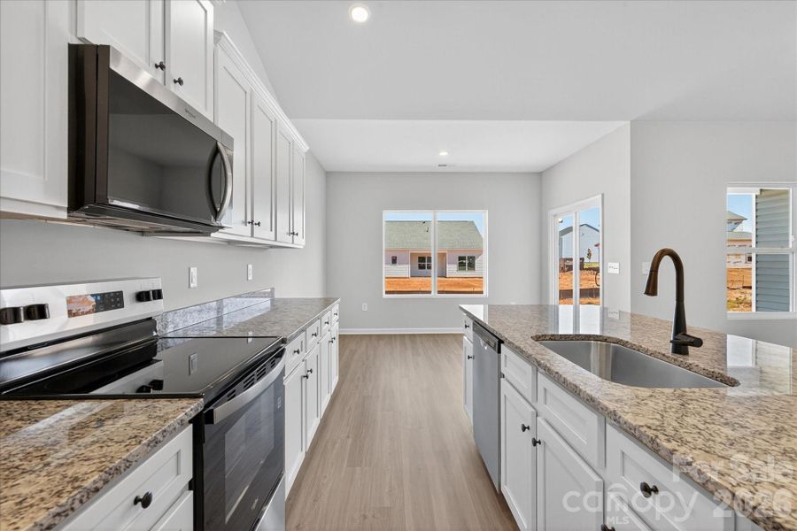 Furnished interior view inside a new home in Stagecoach Station, Gastonia (Image 7).