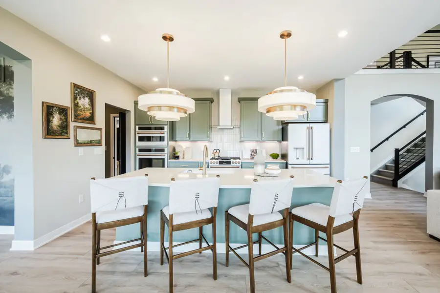 Representative furnished interior of a home built from the Grandin by Fischer Homes in The Dunes at Sandbar, Santa Rosa Beach (Image 16).