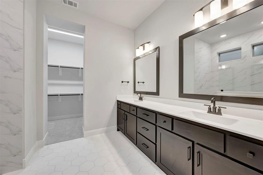 Furnished interior view inside a new home in Mantua Point Gardens, Van Alstyne (Image 4).