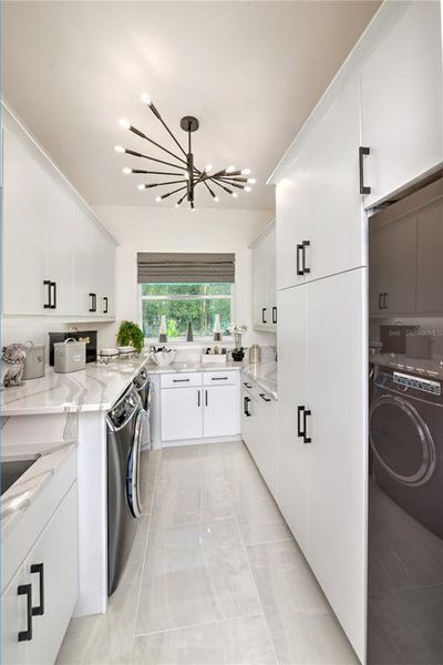 Furnished interior view inside a new home in The Estates at Brown's Landing, Port Orange (Image 12).