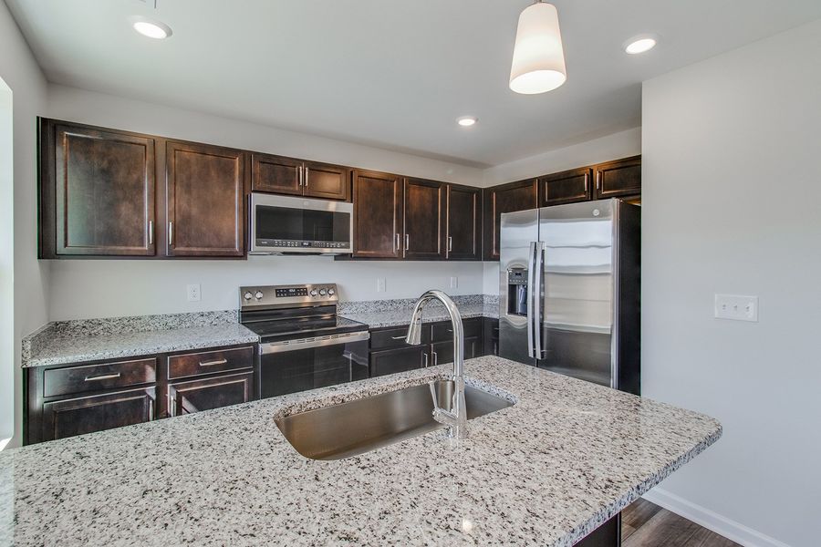 Furnished interior view inside a new home in Astoria, Columbia (Image 8).