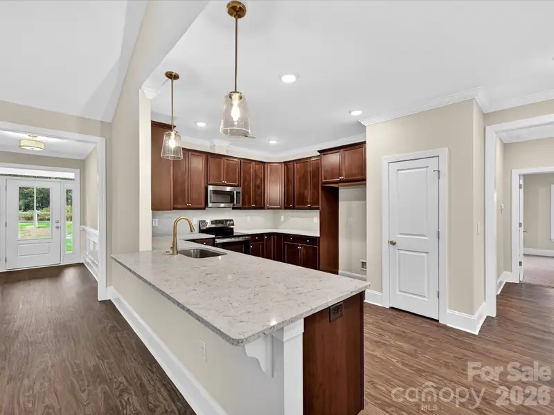 Furnished interior view inside a new home in , Monroe (Image 5).
