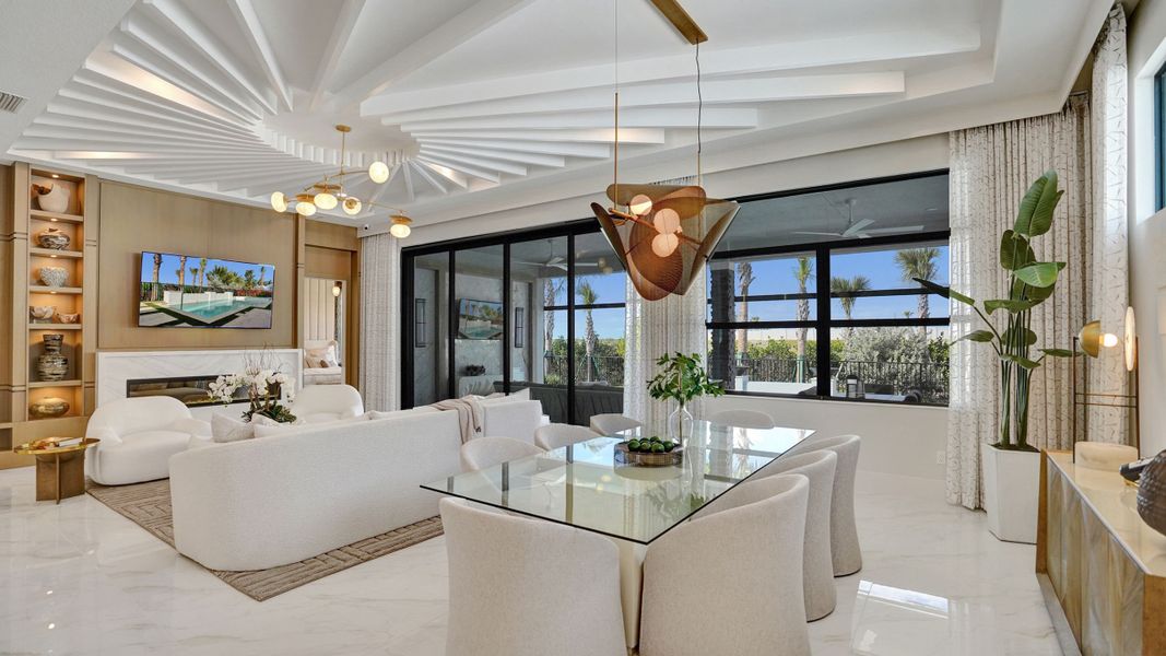 Dining Room to Great Room