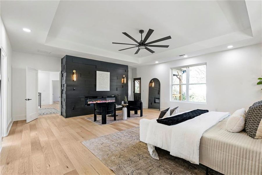 Furnished interior view inside a new home in , Decatur (Image 58).