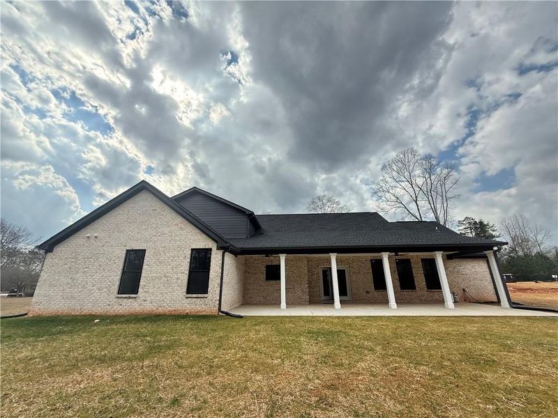 Exterior details and patio area of a home in , Covington (Image 3).