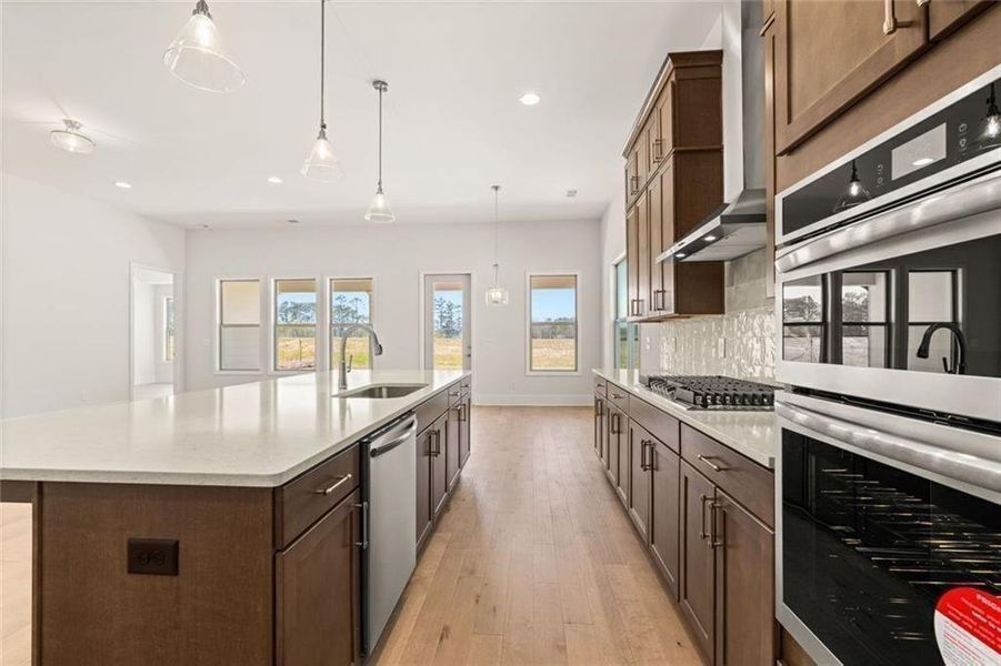 Furnished interior view inside a new home in Soleil Summit Chase, Snellville (Image 5).