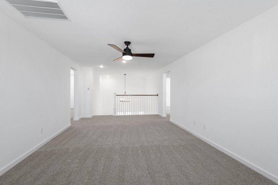 Versatile loft upstairs (*Photo not of actual home and used for illustration purposes only.)