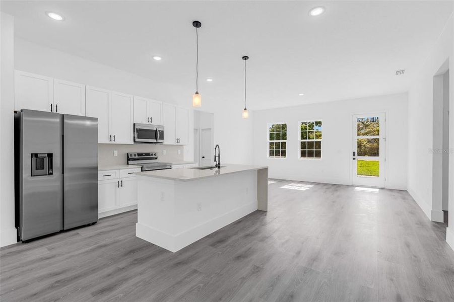 Furnished interior view inside a new home in , Ocala (Image 6).