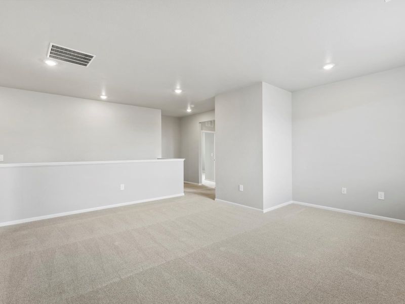 Spacious, unfurnished interior of a new home in Poudre Heights: The Alpine Collection, Windsor (Image 18).