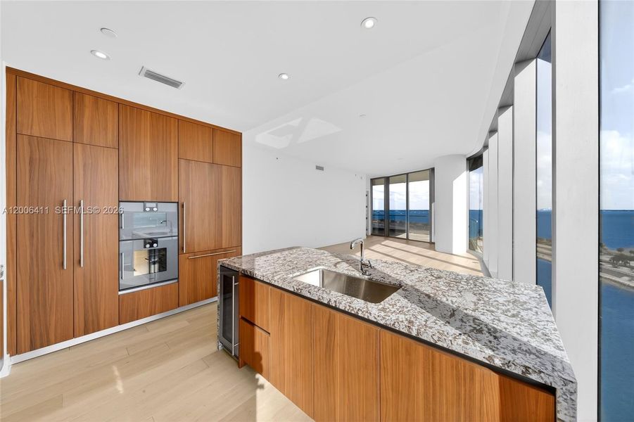 Furnished interior view inside a new home in , Miami (Image 10).