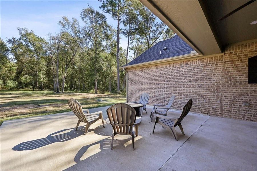 Exterior details and patio area of a home in , Orange (Image 3). Exterior details and patio area of a home in , Orange (Image 3).