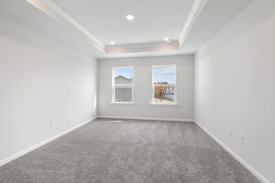 Spacious, unfurnished interior of a new home in McConnell Ridge, McLeansville (Image 36).