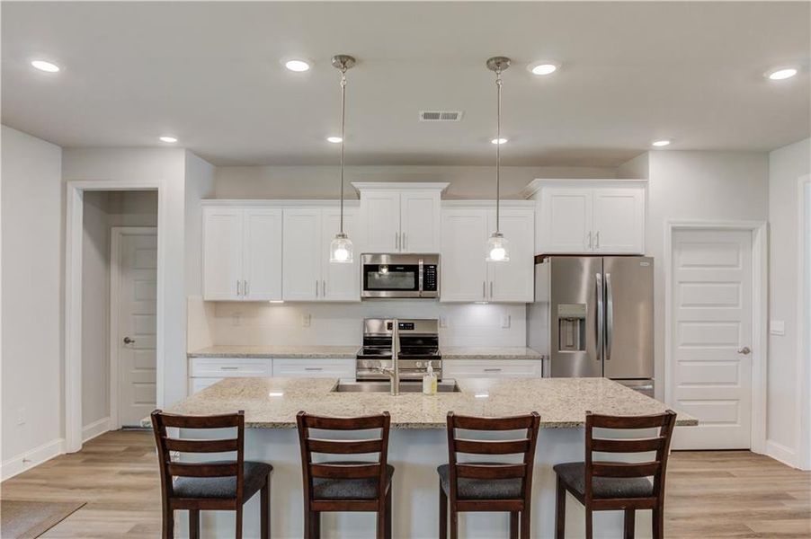 Furnished interior view inside a new home in , Pendergrass (Image 13).