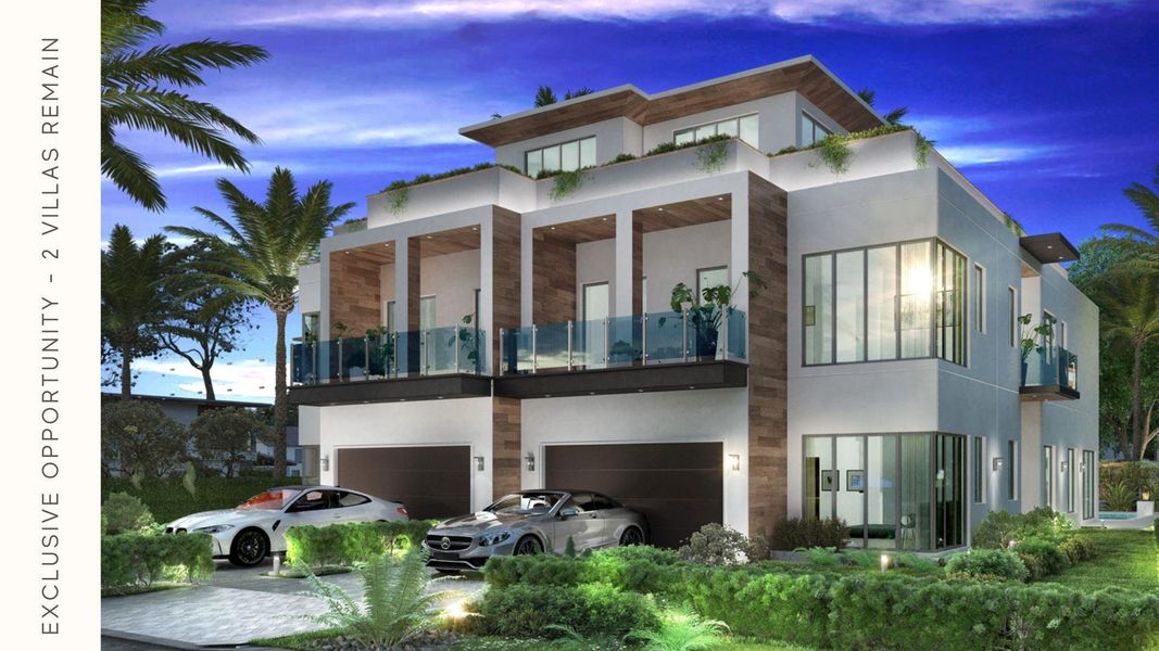 Furnished interior view inside a new home in , Fort Lauderdale (Image 4).