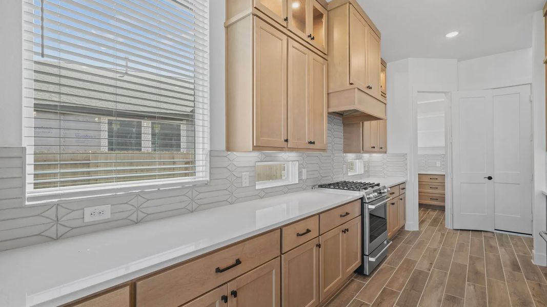 Furnished interior view inside a new home in Elyson 60's, Katy (Image 10).