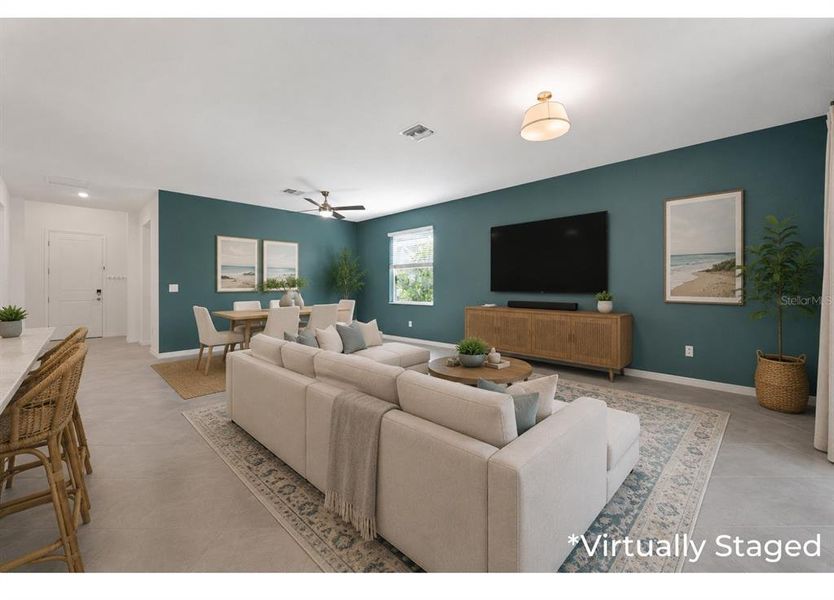 Furnished interior view inside a new home in , Venice (Image 5).