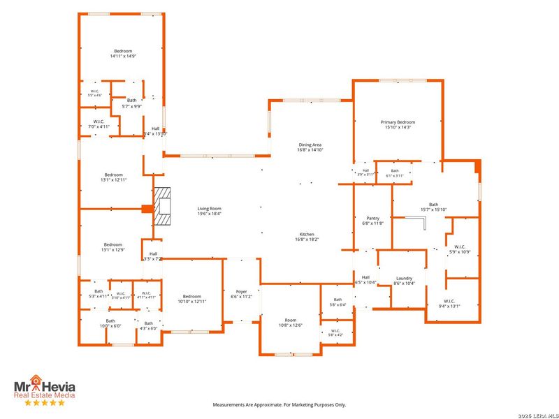 2D floor plan layout of this home in , New Braunfels, TX (Image 3).