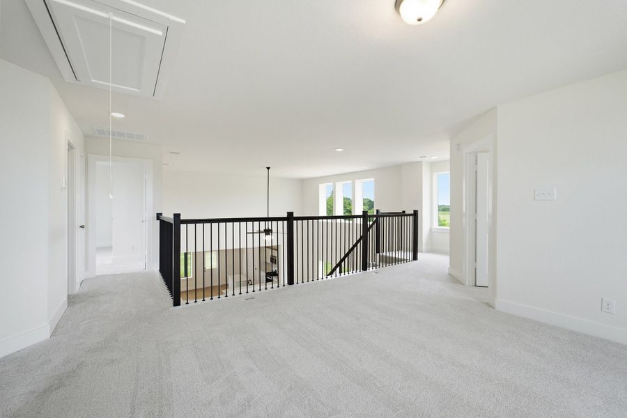 Spacious, unfurnished interior of a new home in Bluestem, Brookshire (Image 53).