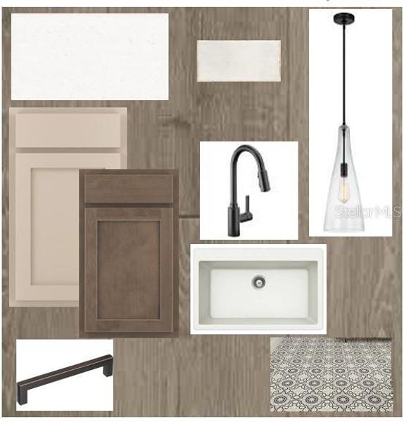Sample of building materials used in homes in Waterset Classic Series, Apollo Beach (Image 6).