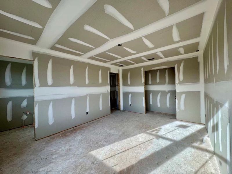 Bedroom Four Construction Progress Bedroom Four Construction Progress