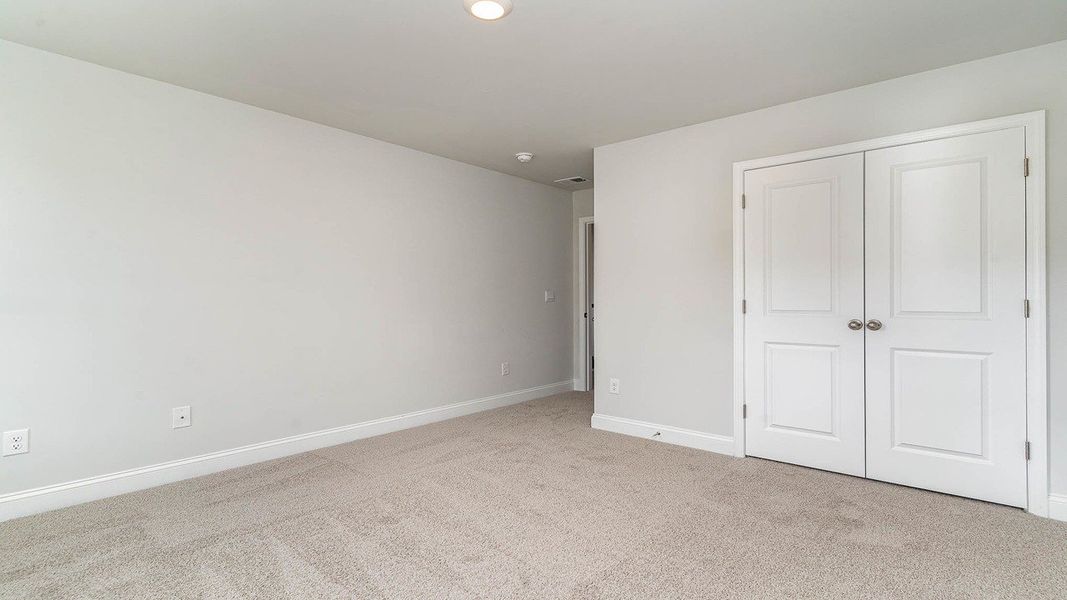 Representative unfurnished interior of a home built from the FORRESTER by D.R. Horton in Haven View, Murrells Inlet (Image 32).