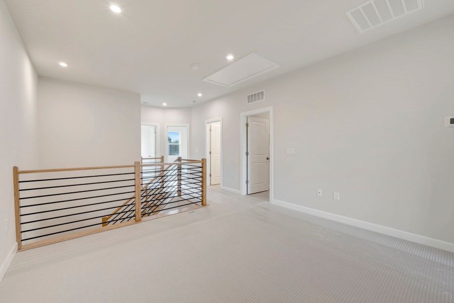Spacious, unfurnished interior of a new home in The Townes at NoVi, Pittsboro (Image 13). Spacious, unfurnished interior of a new home in The Townes at NoVi, Pittsboro (Image 13).
