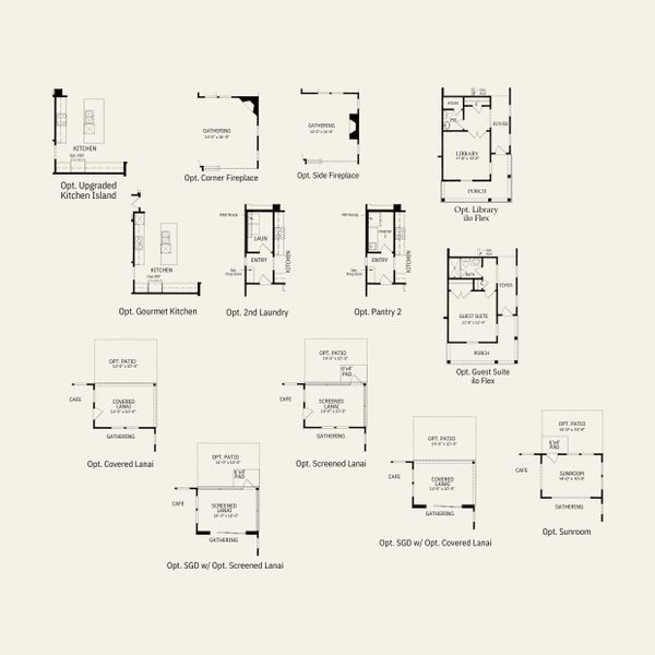 2D floor plan layout for the Leyton by Pulte Homes in Elmbrook, Indian Trail, NC (Image 26).