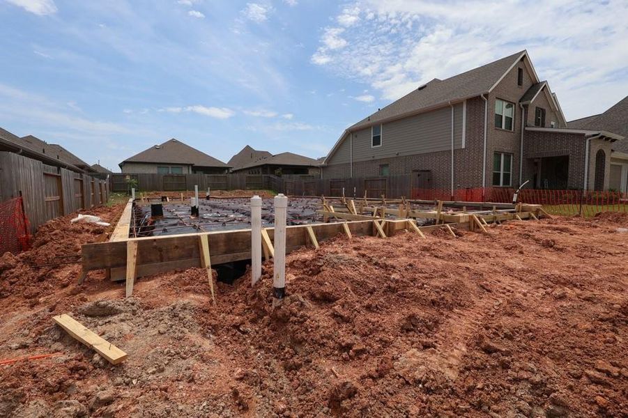 Every foundation at DWH is engineered and it’s inspected three times! We do not do “batch” testing.